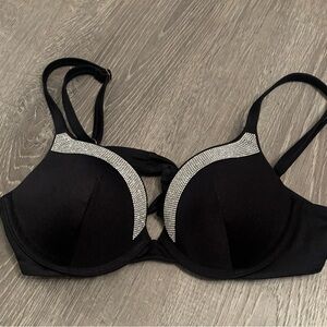 VICTORIA'S SECRET SWIM Shine Trim Push-Up Bikini Top 32b